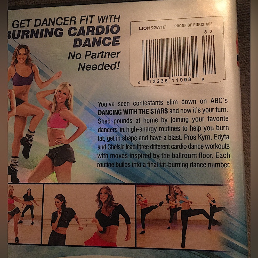 Dancing with the Stars & Latin Beats Workout Fitness DVD’s - Picture 6 of 8